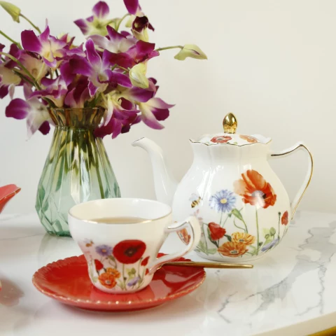 FLEUR tea set