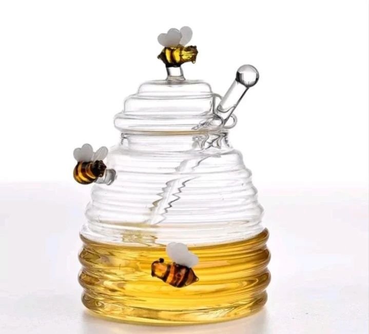 Honey Glass Jar