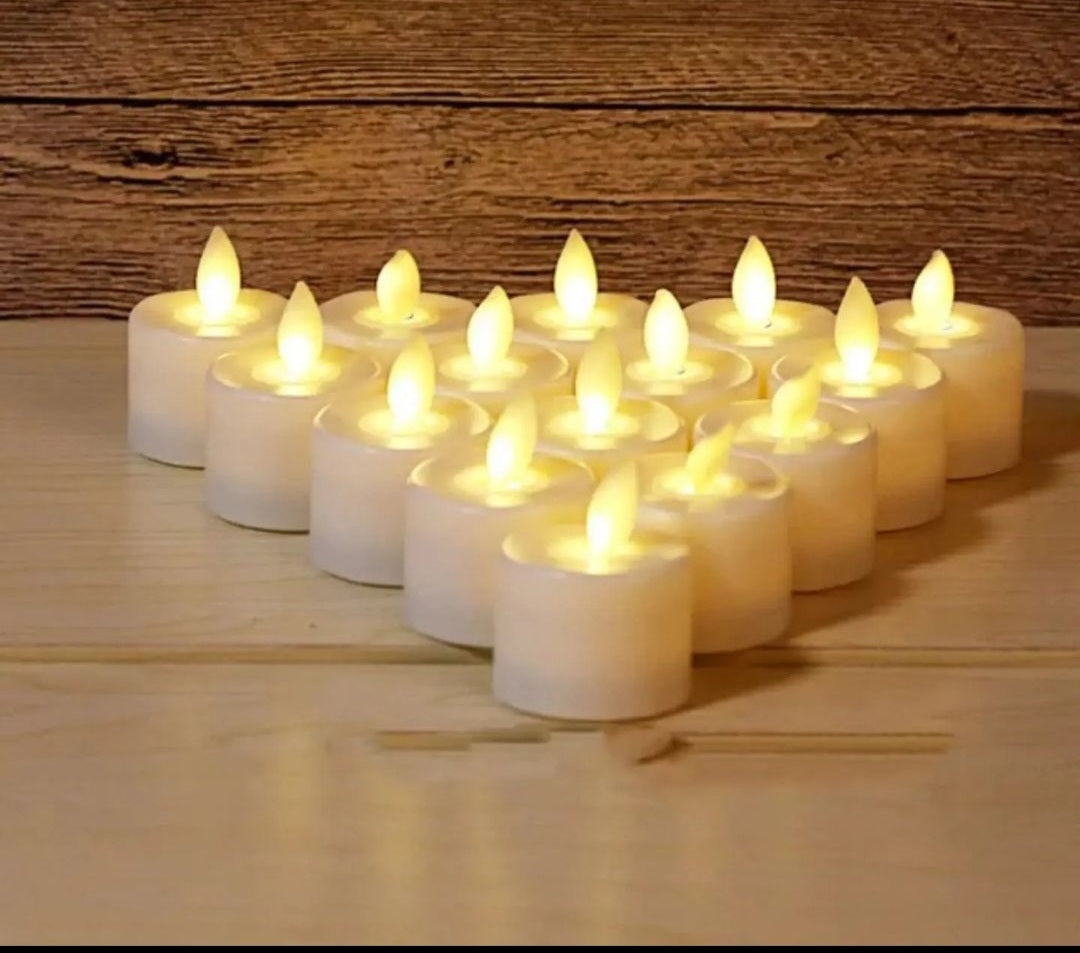 Tealights battery operated